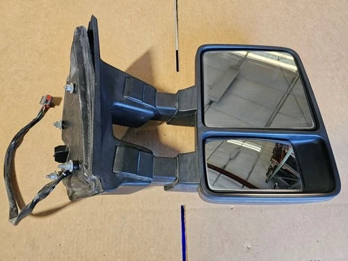 08 Ford F250 Super Duty KING RANCH Right Door Side View Mirror Power Dual Arms