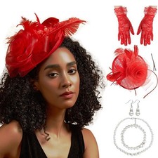 Fascinators Hat for Women, Tea Party Headband Kentucky Fascinator Derby Weddi...