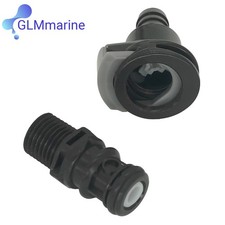 Attwood Spray Connector Fuel Tank Gas Hose Gallon Sprayless Marine