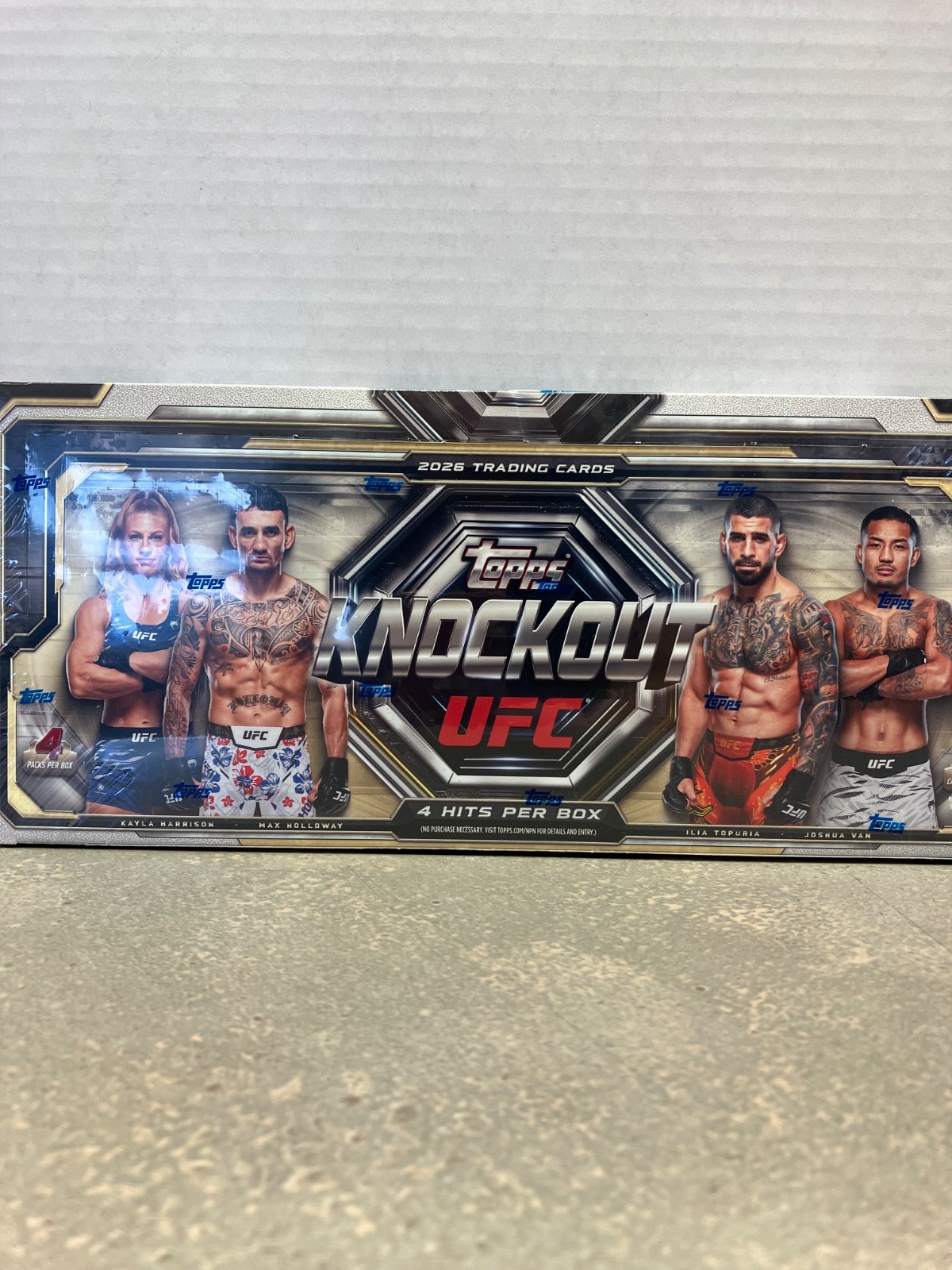 Hobby Box Ufc Cards 2026 Topps Knockout UFC trading card — raw and PSA graded price guide