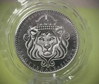 Scottsdale Mint LION Silver Round 1oz .999 Fine BU Sealed by Mint