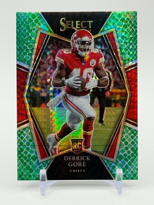 2021 Panini Select - Premier Derrick Gore #184 Dragon Scale /89 (RC) Chiefs