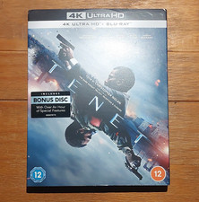 Warner Bros. Tenet 4K UHD Blu-ray + Blu-ray Bonus Disc 3-Disc Set 12A