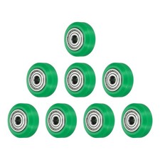 8Pcs 3D Printer Wheel with 625ZZ Linear Bearing for 3D Printer, Green