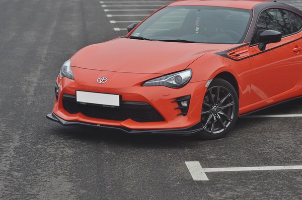 Maxton Design Frontlippe V.2 Passend FüR Toyota GT86 Fl Schwarz Hochglanz-image