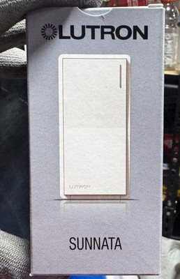 Lutron Sunnata ST-6ANS-BW Brilliant White Rocker Switch ~ NEW