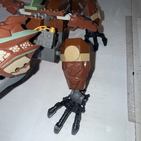 LEGO NINJAGO 2509 Earth Dragon Defense - EARTH DRAGON ONLY -  INCOMPLETE