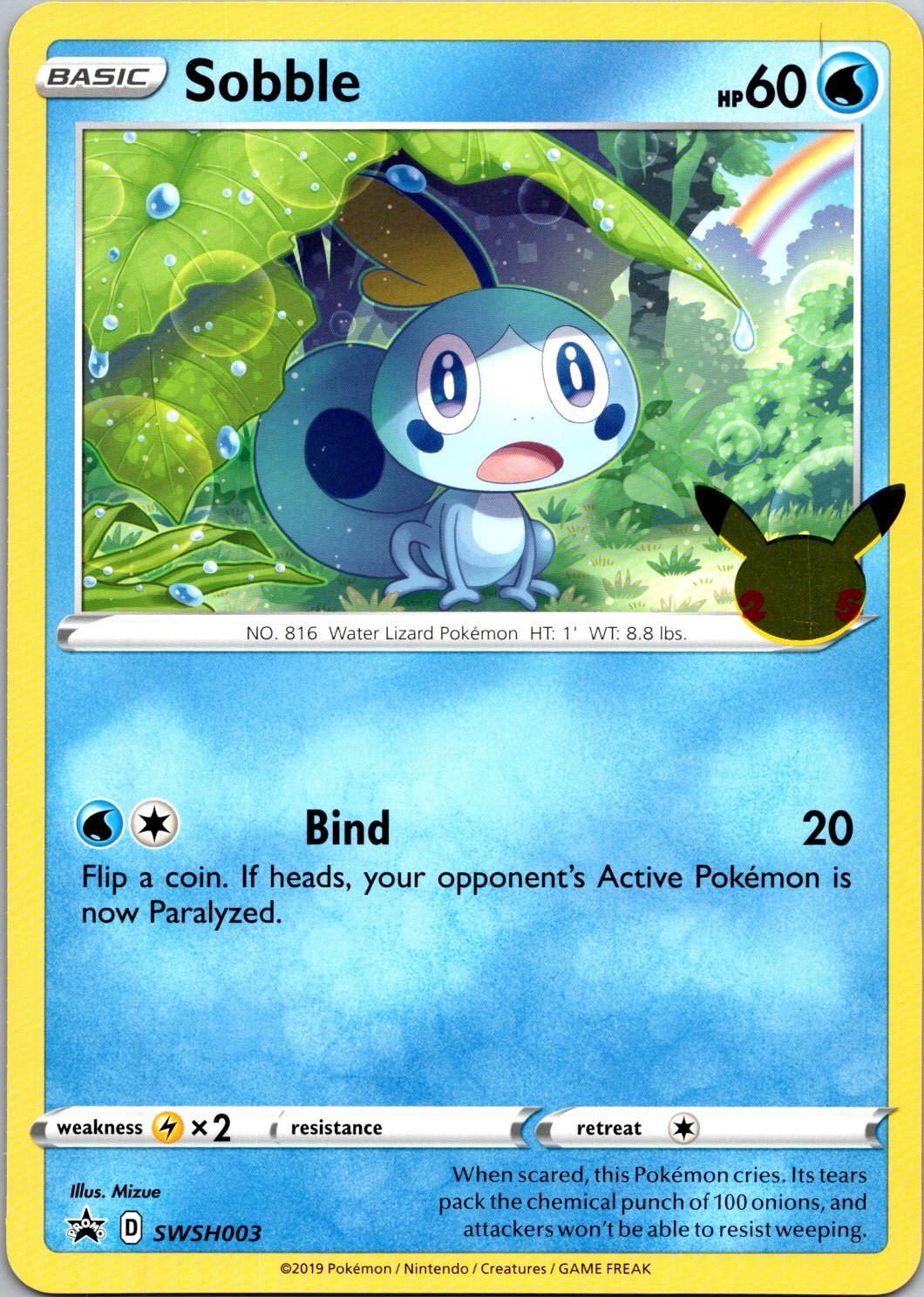 Sobble First Partner Pack Jumbo SWSH003 NM