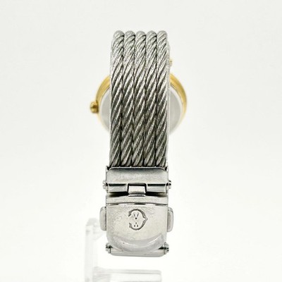 Working Philippe Charriol Quartz Watch Gold Silver 2.6×3.1cm 14cm
