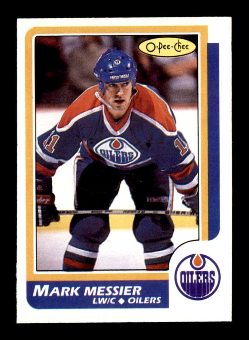 1986 O-Pee-Chee #186 Mark Messier   NM+ X3548010