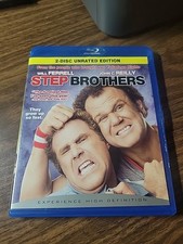 Step Brothers 2008 Blu-Ray Movie Disc 2 Disc Unrated Edition