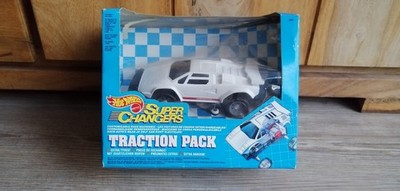 Hot Wheels Super Changers Sealed MISB 1989 Lamborghini Countach Traction Pack