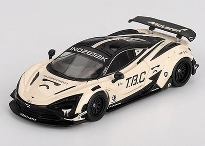 McLaren 720 S - LB Works The boring concept - cream - Mini GT 1:64