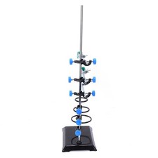 Full Set Iron Stand Lab Retort Support With Square Base