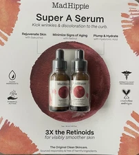 Mad Hippie Vitamin A Super A Serum 2-Pack Each 1.02 fl oz 30 ml