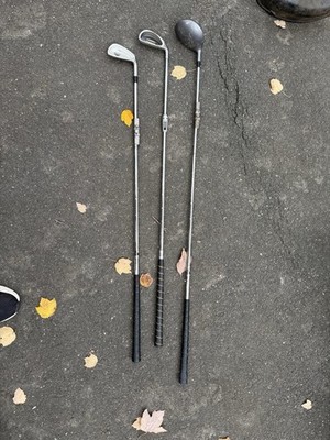 RH Medicus Dual Hinge 10.5° Driver + 5 Iron Swing Trainers Golf Clubs