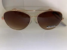 New Revlon Aviator Fashion Women Metal Gold Summer Sunglasses