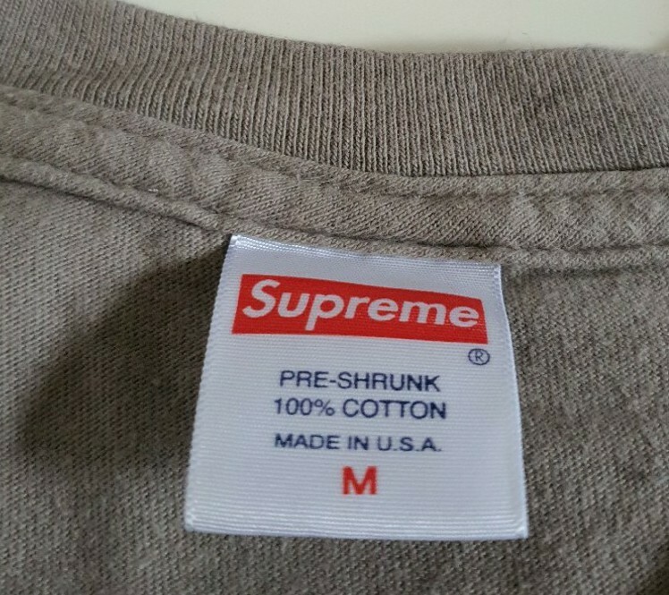 FW16 Supreme x Slayer Altar tee slate M medium T-shirt thumbnail 6