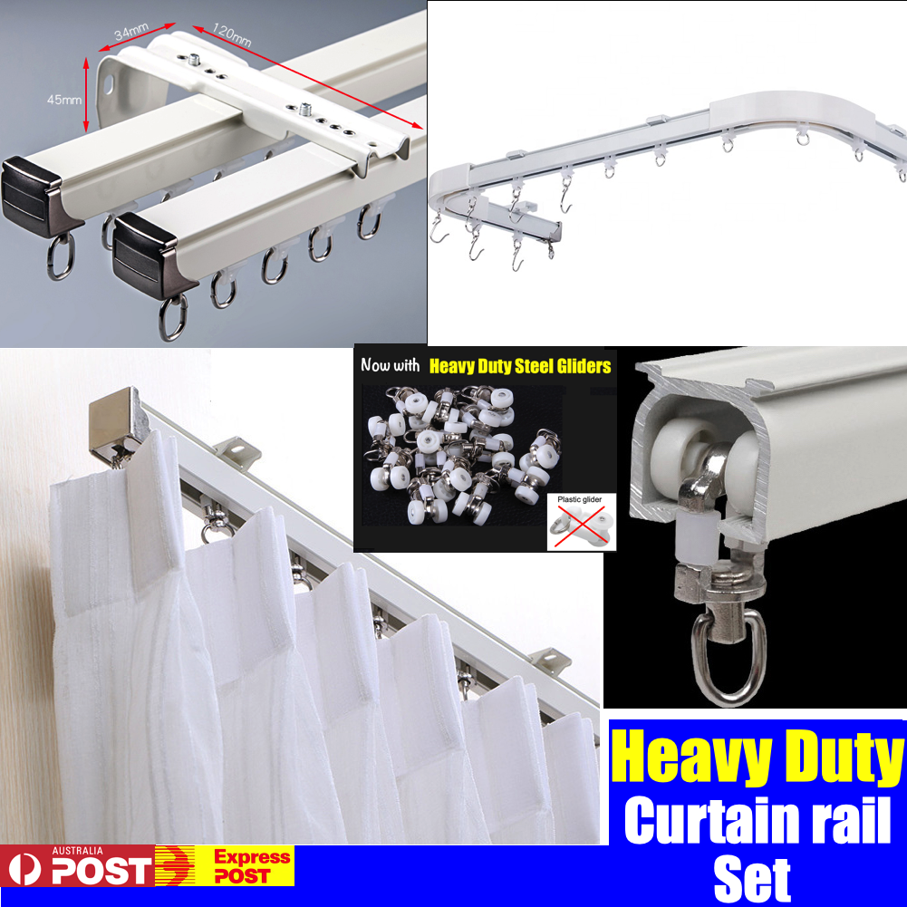Curtain Tracks And Fittings Fineline Aluminium Curtain Track Straight