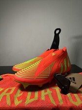 ADIDAS PREDATOR EDGE 1 SG GAME DATE PACK SOLAR RED GREEN GW1016 SOCCER SIZE 9
