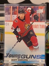 2019-20 Upper Deck Young Guns Scott Sabourin Rookie Ottawa Senators #220 5O