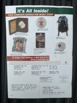Vintage Original 2003 Boy Scouts of America Merchandise Catalog | eBay