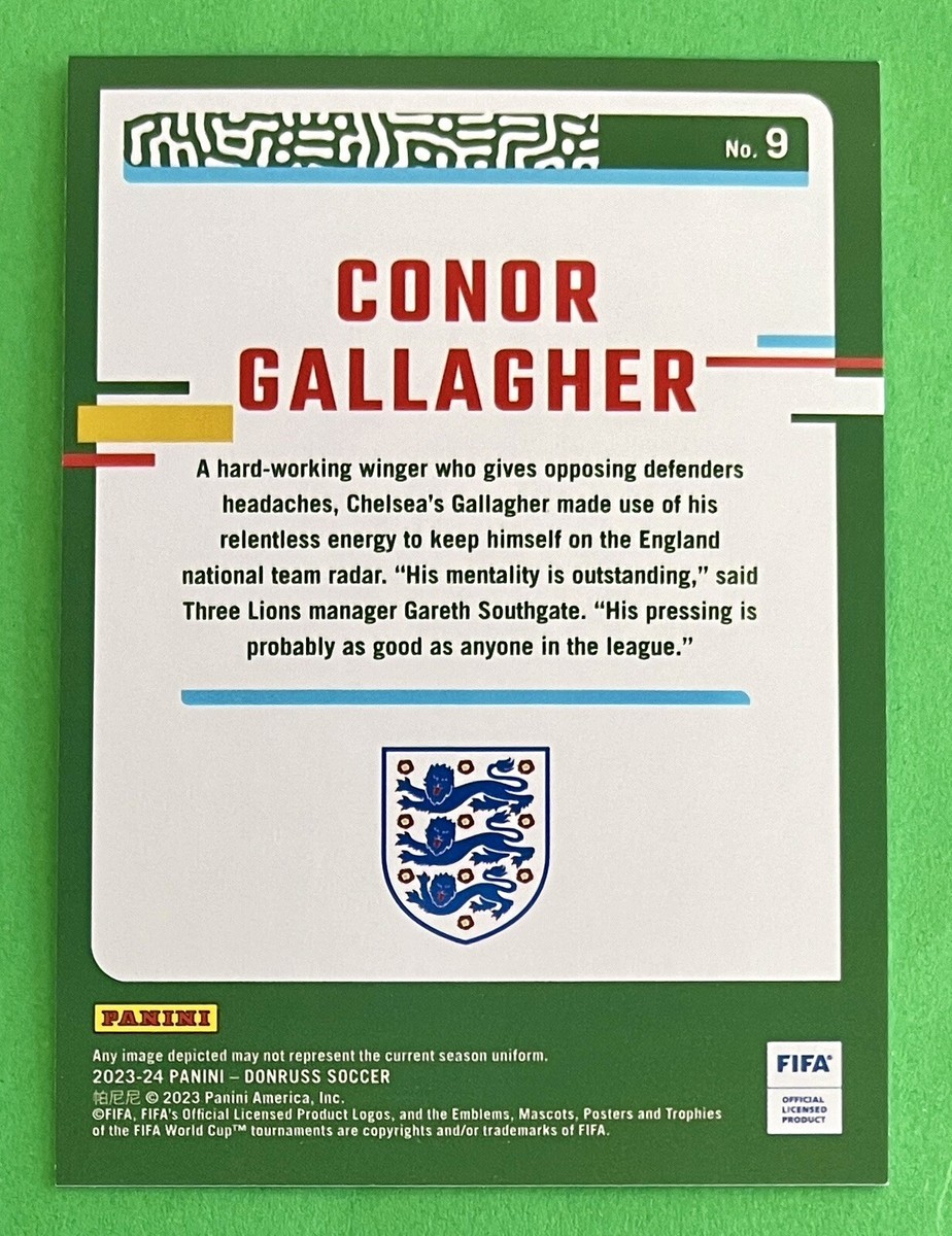 Conor Gallagher 2023-24 Donruss FIFA DIAMOND PARALLEL Card #9