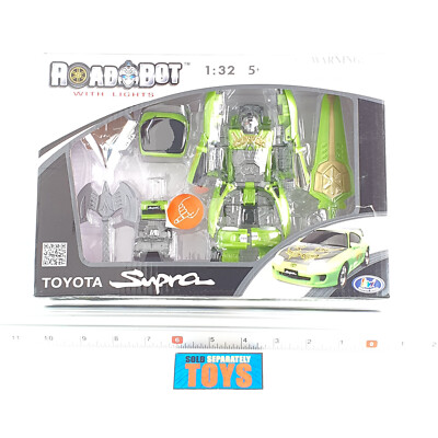 HAPPY WELL ROADBOT WITH トランスフォーマー 風 Happy Well Transformers ROADBOT LICENSED RED FORD GT WITH