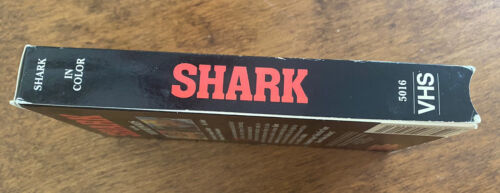 SHARK Sam Fuller's film VHS Vintage Burt Reynolds in color 1989 Preowned Horror - Picture 2 of 8
