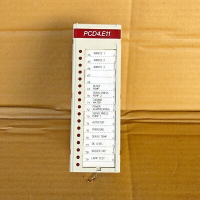 SAIA PCD4E11 Digital Modul Version A PCD4.E110