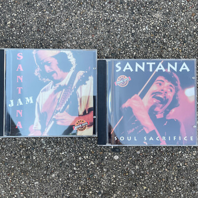 Santana 2 CD Lot Lot: Jam & Soul Sacrifice