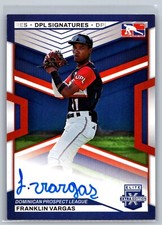 2023 panini elite extra edition baseball franklin vargas dpl signatures #DPS-FV