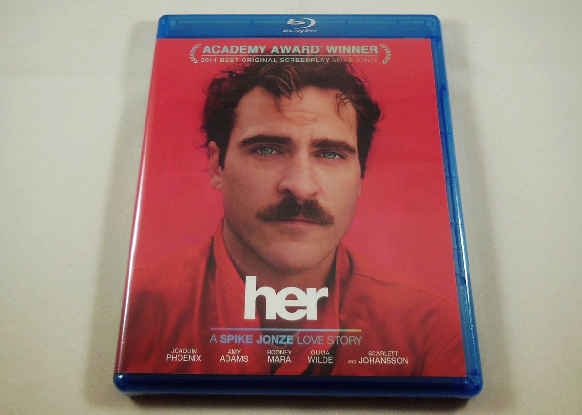 Her Blu-ray & DVD 2-Disc Set Joaquin Phoenix, Amy Adams, Rooney