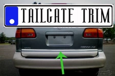 ForSIENNA 1998 - 2003 Chrome Tailgate Trunk Trim Molding