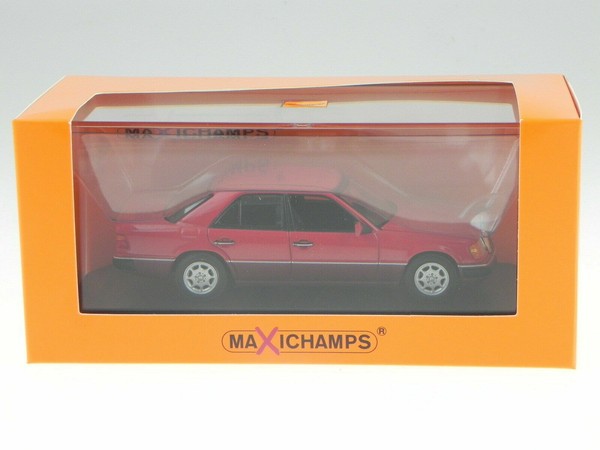 Minichamps Maxichamps Cars Mercedes-Benz 230E W124 1991 1:43 Rot-image