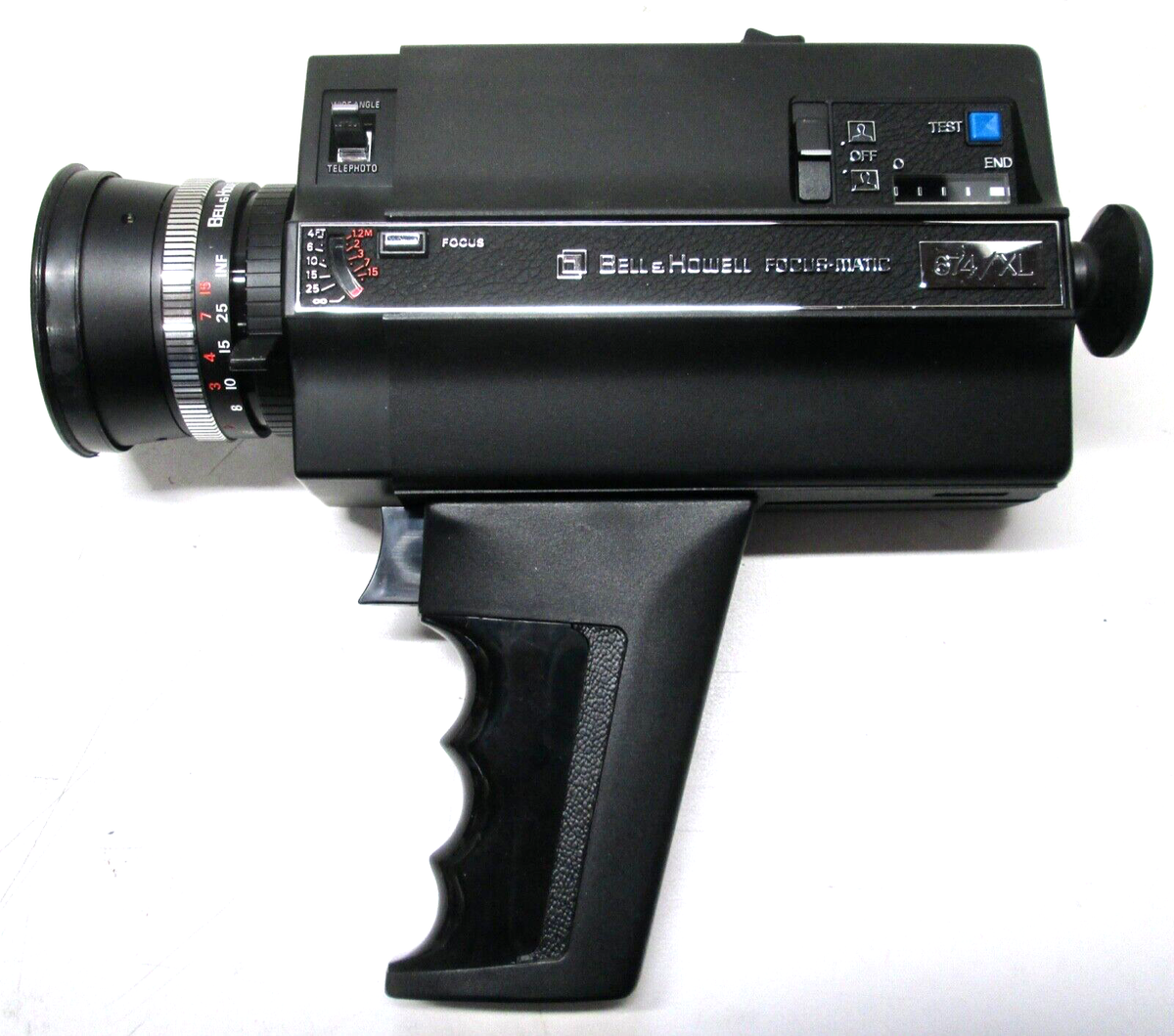 Bell & Howell Movie Camera Model 674 Super 8 Focus-matic 674/XL