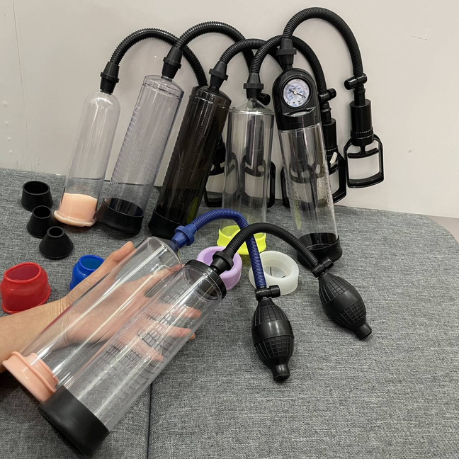 7 Types Male Vacuum Pump for Penis Enhancement Stretcher Growth Aid
