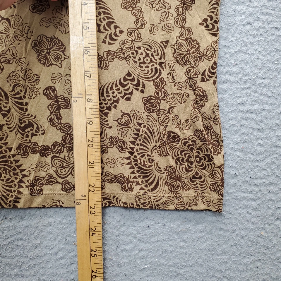 Blusa Company Ellen Tracy Feminina Grande Multi Floral Manga Gola Redonda - Imagem 4 de 4