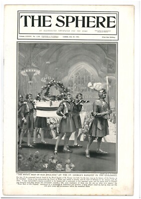 The Sphere Magazine Back Issues 1921-1923  Illustrated Newspaper.