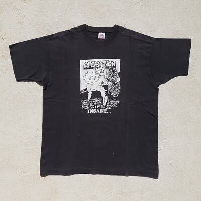 Vintage 1991 Operation Ivy Shirt XL Punk Rock Band Music Here