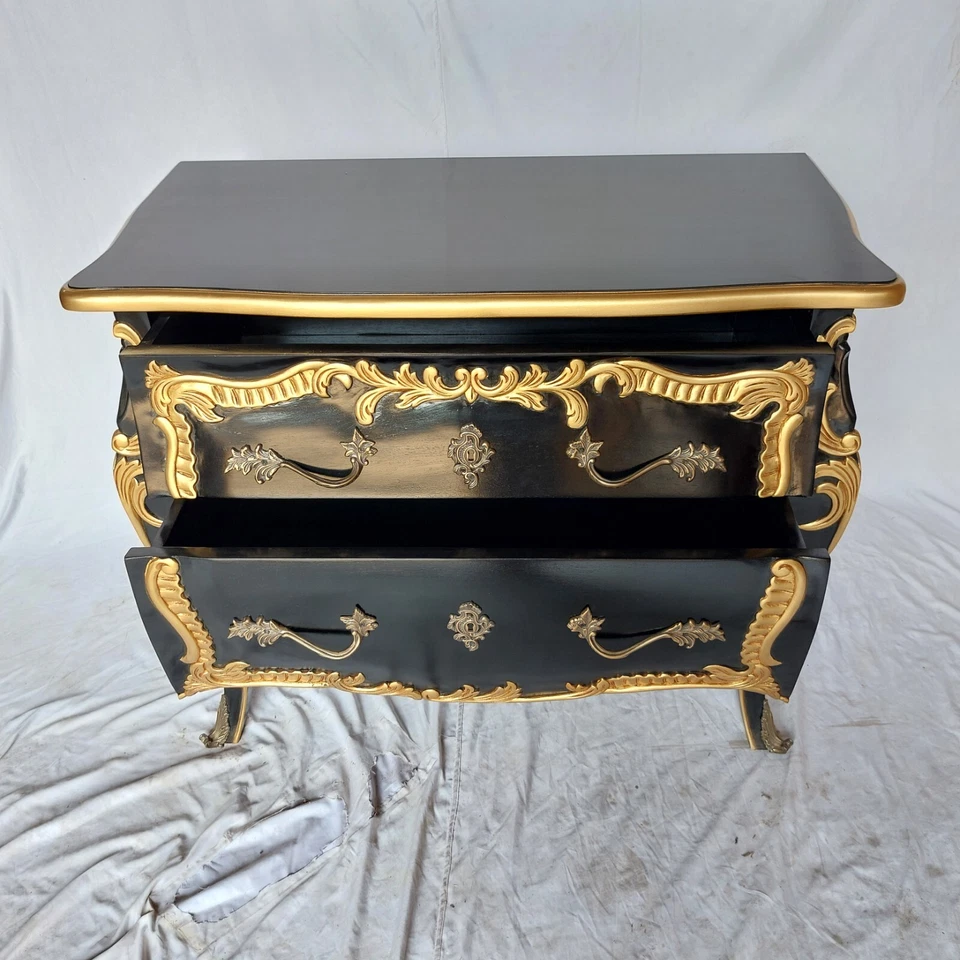 Königlich antike Kommode Anrichte Barock Louis Seize Rokokostil Sideboard 93cm - Bild 2 von 4
