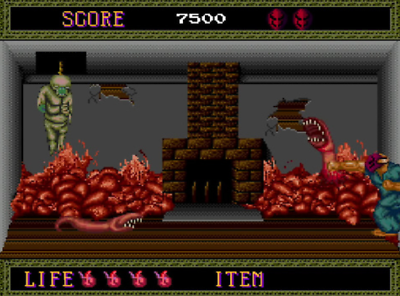 NEC PC Engine SPLATTER HOUSE Hu-Card Game Card Only Namco NEC PC Engine SPLATTER HOUSE Hu-Card Game Card Only Namco
