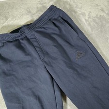 Adidas Sweatpants Joggers Training Workout Black Logo Mens Size Medium