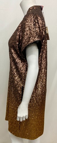 $345 NWT Johnny Was Sequin Gold Alma Dress (Lined) - M - JW60470825 - Picture 3 of 4