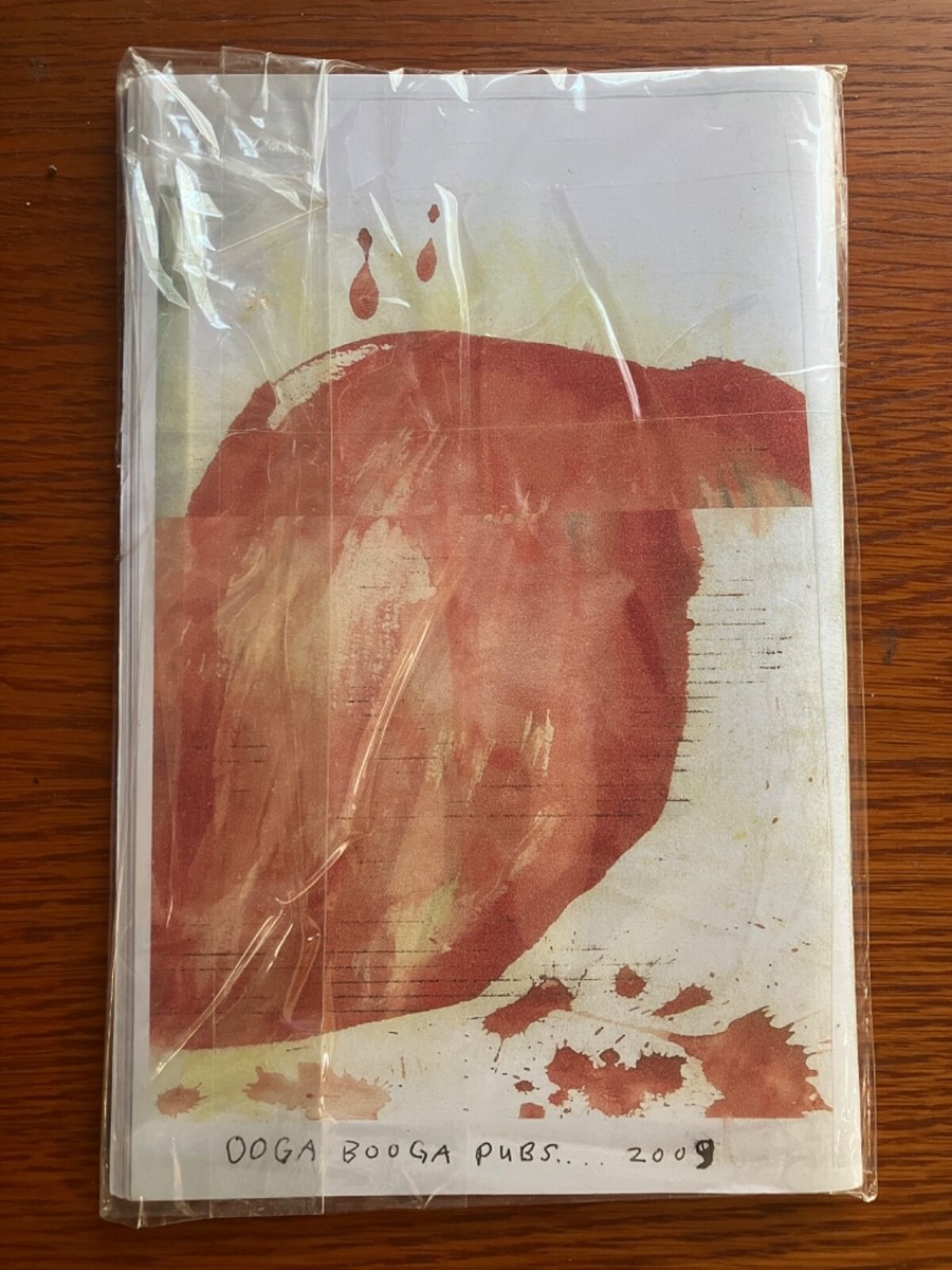 Raymond Pettibon MAJOR ARTERIES Zine 2009 Black Flag surfers
