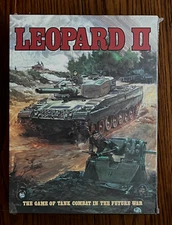 Tsukuda Hobby 1986 - LEOPARD II - Tank Combat w English Rules. RARE SEALED.