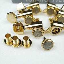 1 Set L3 R3 Guitar Locking Tuners, Locking Tuning Pins Gold Guitar Parts