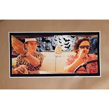 Fear and Loathing in Las Vegas Movie Poster 12" X 24" Bat Country Halloween Trip