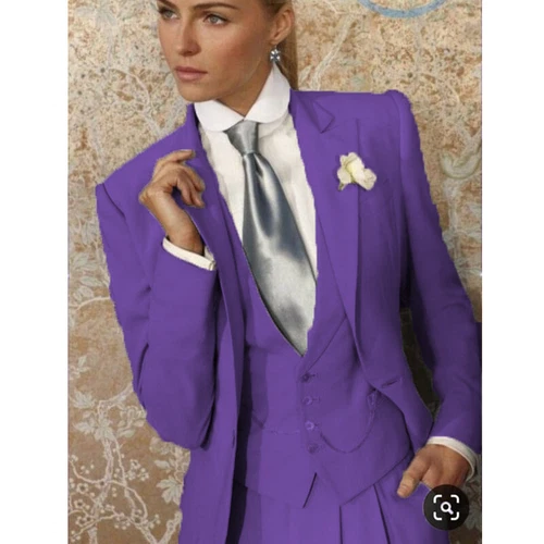 Women Suits Work Office Wear Ladies Vest Jacket Pants Wedding Business Tuxedos - Picture 4 of 25