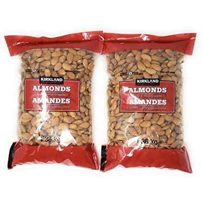 Kirkland Signature Supreme Whole Almonds, 2 Pack (3 Pounds)